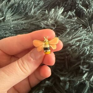 Women’s Jewelry Adorable Fun Gold, Black, Yellow & Orange Bee Enamel Pin Brooch